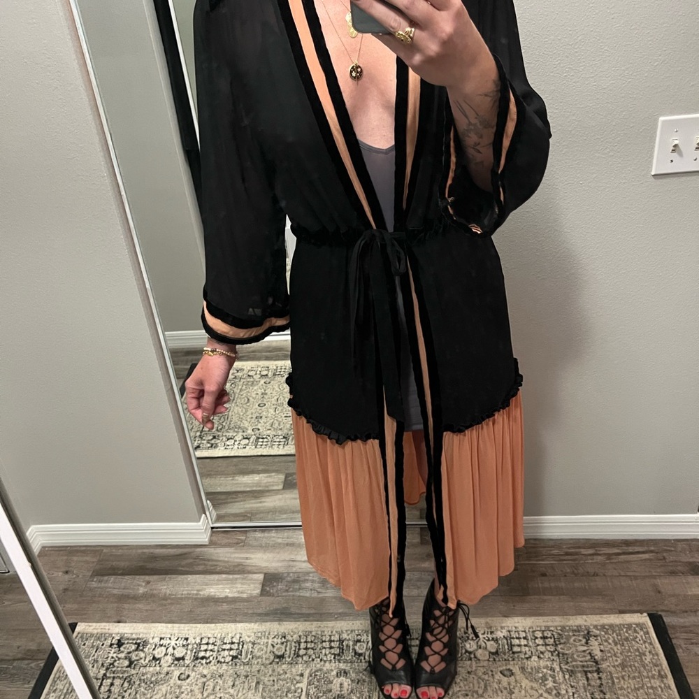 free people x nfc kimono robe